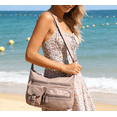 thumbnail image 2 of Karla Hanson Charlotte Pre-Washed Women's Hobo Organizer Bag, 2 of 6