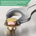 thumbnail image 4 of 10-Pack Hex Expansion Bolt, M12x120mm Colored Galvanized Iron-Carbon Steel External Hex Expansion Bolts, 4 of 6