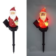 Dvkptbk Plug Light Solar Christmas Decoration Lights Outdoor Waterproof, Led Lights Solar Garden Decoration, Solar Pole Lights Christmas Garden Decoration Warm Light Patio on Clearance