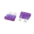 thumbnail image 3 of Unique Bargains  30 Pcs 3A Car Truck Automotive Fast Acting  Fuse Purple FH0735, 3 of 3
