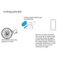 thumbnail image 4 of Bike Generator Universal Recharging Equipment Outdoor Cycling Fitting Bicycles Lamp Cellphone Wheel Generators Bikes Accessories Green, 4 of 7
