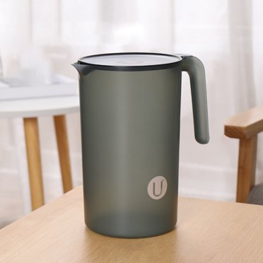 WIFKLSIIPG Beverage Kettle Heat Cold Water Jug Juice Pitcher with Handle Soybean Milk Juice Pot Flower Teapot Water Cup Tie Pot