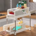 thumbnail image 1 of 2 Tier Sliding Shelves Storage Under Sink Organizer Bathroom Kitchen Organizers And Storage Pull Out Sink Cabinet Drawer Shelf Pantry Organizer And Storage, 1 of 6