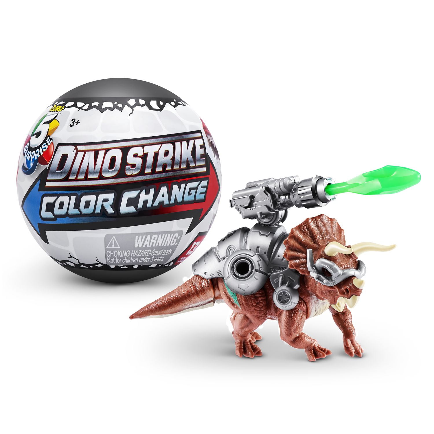 5 Surprise Capsule Dino Strike Color Change