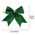 thumbnail image 2 of Outdoor Christmas Decorations,6-Piece 9cm Mini Christmas Tree Hanging Ornament Set, Small Holiday Decoration for Display, 2 of 8