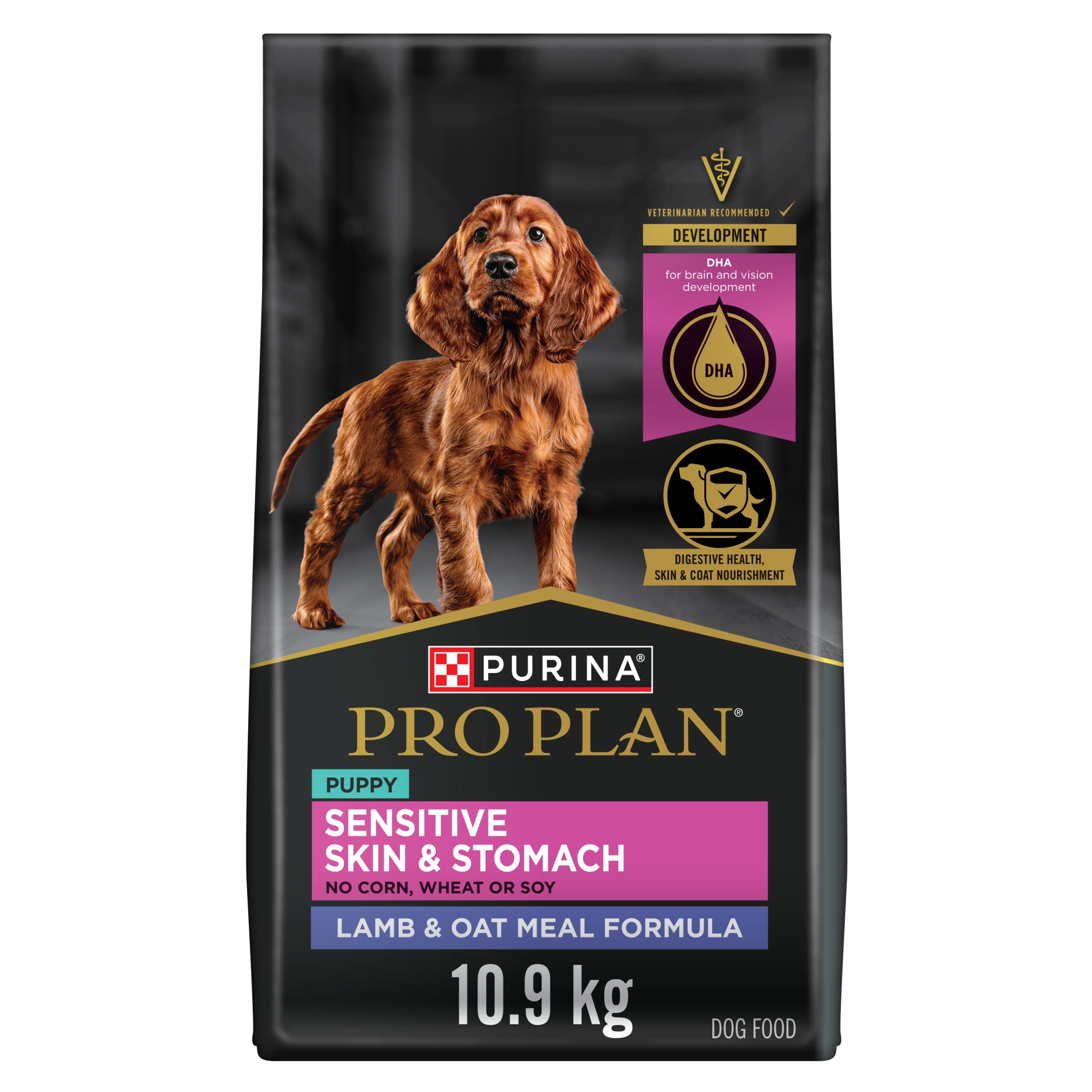 Purina Pro Plan Development Sensitive Skin & Stomach Lamb & Rice ...