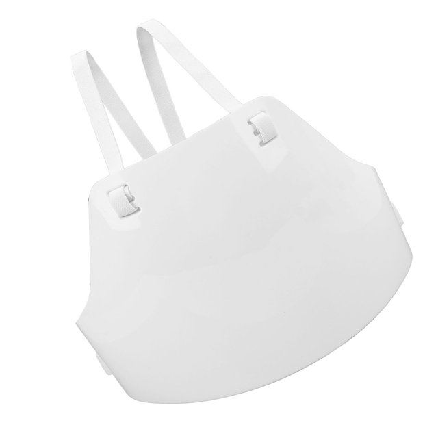Fencing Chest Guard Lightweight Breathable Adjustable Strap Men Fencer Breast Protector for Soccer Baseball Rugby