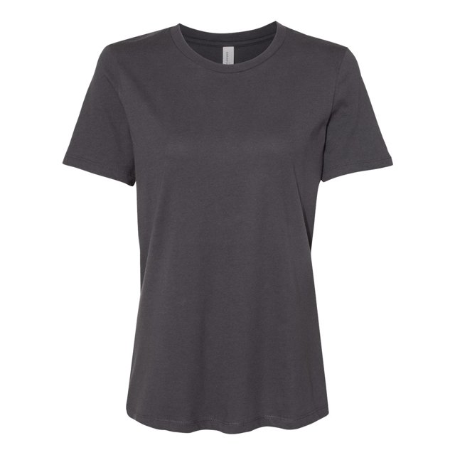Bella Canvas 6400 - Relaxed Short Sleeve Jersey T-Shirt, L, Dark Grey