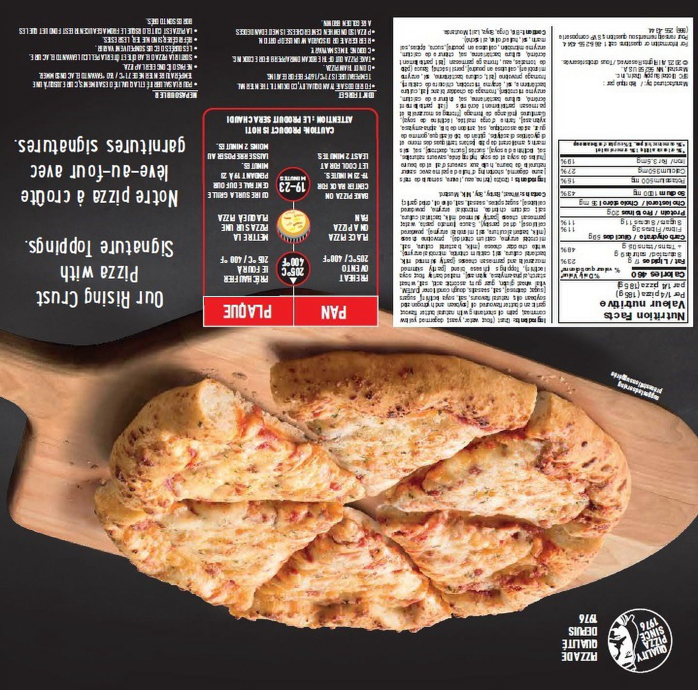 Fromage à croûte relevante Red Baron