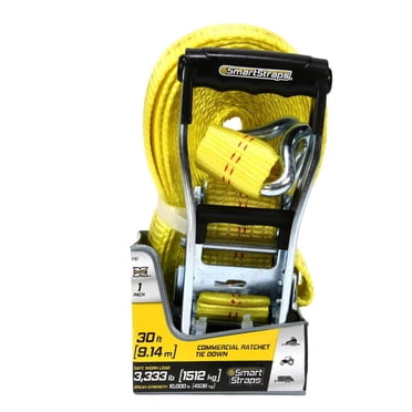 SmartStraps 2" x 30' 10,000 lb Commercial RatchetX Ratchet Tie Down