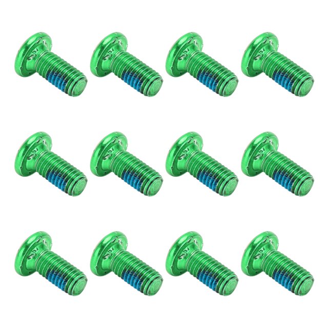 M5x10mm , Alloy Steel Bike Disc Brake Rotor for Road Bicycles for Mountain Bikes Red,Green,Blue,Multicolor