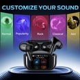 thumbnail image 2 of VEAT00L Wireless Earbuds Bluetooth Headphones, Ear Buds with Touch Screen, ANC ENC Noise Cancelling Transparency Mode, 58H Stereo Deep Bass, IPX7 Waterproof, Clear Calls, 7 EQ for iOS Android, 2 of 7