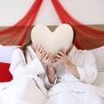 thumbnail image 4 of Heart Shaped Cushion Heart Pillows Soft Throw Pillow Sofa Car Home Decor Gift, 4 of 5