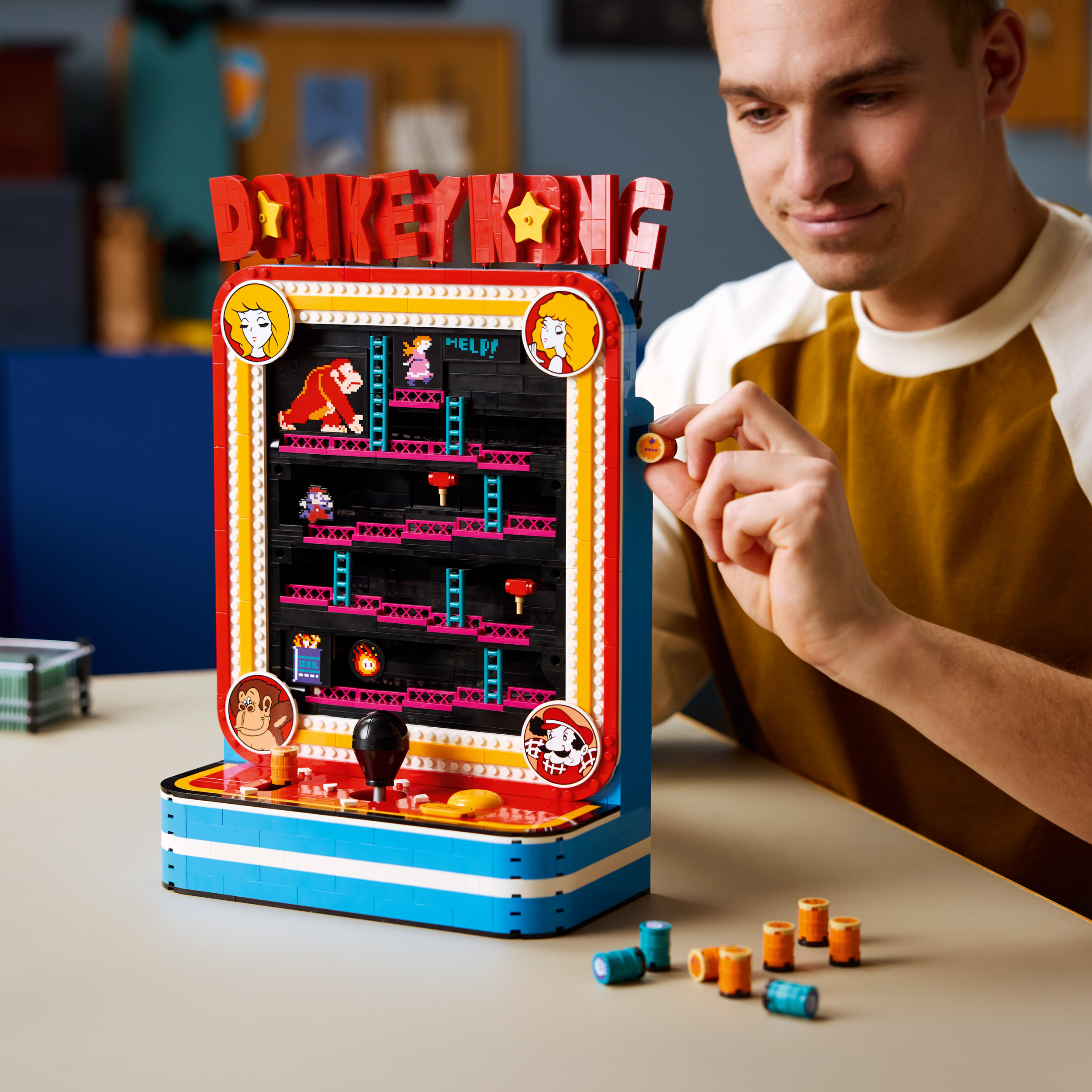 LEGO Borne d’Arcade Donkey Kong , Ensemble de Construction 72051