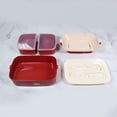 thumbnail image 4 of Renjiang Thermal Lunch Box Green Lunch Boxdouble Plastic Lunch Box Large Capacity Lunch Box Microwave Oven Adult Lunch Box Big Lunch Box for Men Hard Shell, 4 of 6