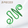 thumbnail image 3 of Uxcell 3Pcs Crochet Ring Adjustable Crochet Tension for Knitting Supplies Green, 3 of 7