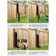 thumbnail image 3 of tamizeot Reliable Metal Fence Stakes For Fence Post Repair Thickened Fence Pillar Repair, 3 of 6