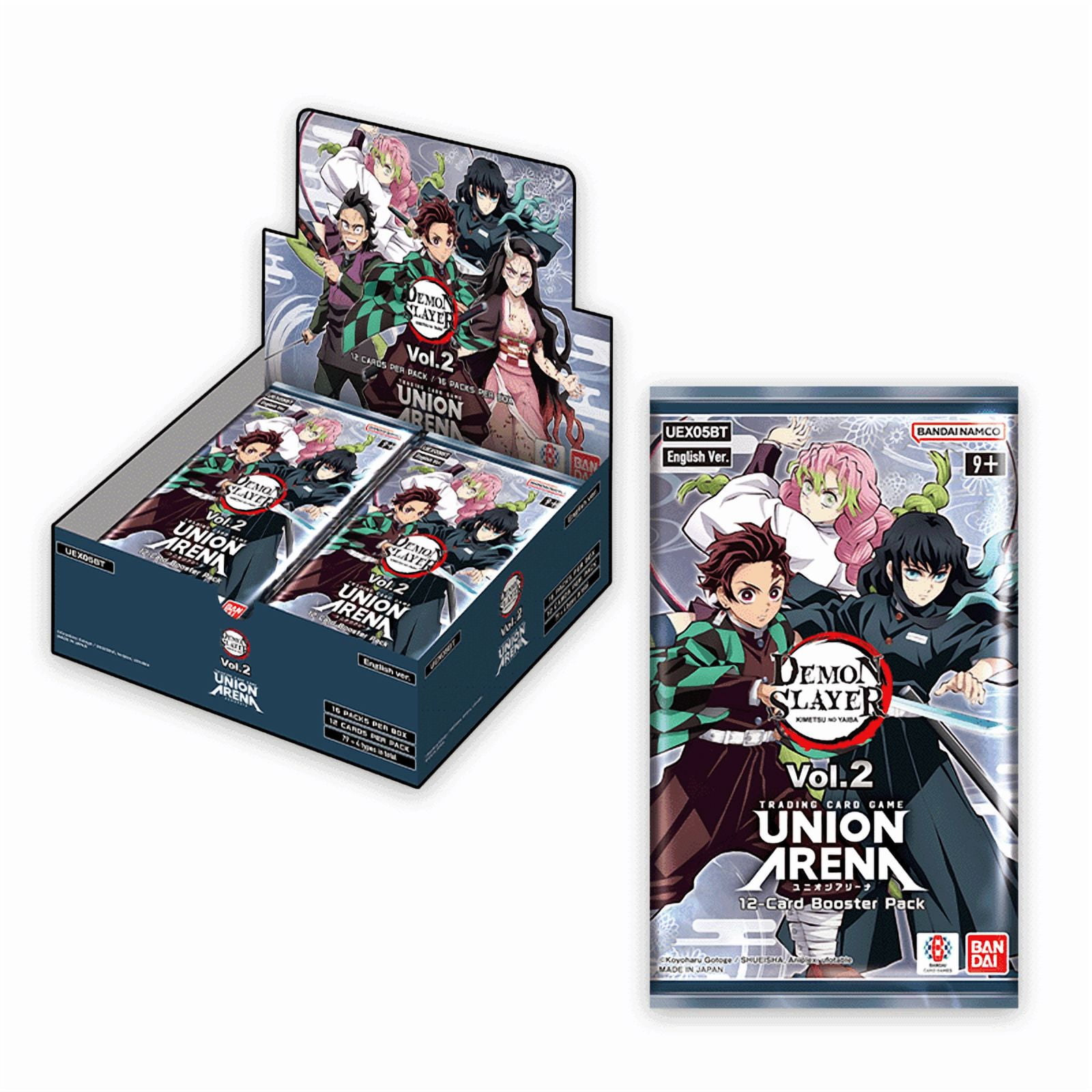 Union Arena Card Game: Booster Box: Demon Slayer: Kimetsu No Yaiba