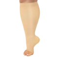 thumbnail image 2 of BYHONG Chaussettes pour Femmes Femmes Chaussettes de Compression Unies Chaussettes de Sport Chaussettes Décontractées Mi-Mollet Grande Taille Chaussettes de Compression Chaussettes de Course Femmes Beige TTTG, 2 of 4