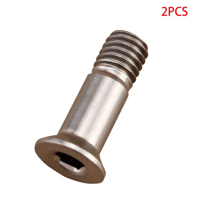 facefd 2 Pieces Bicycle Bike Titanium Guide Wheel Bolts Alloy M5 Screws Cycling Rear Derailleur Pulley Guide Wheel Bolts