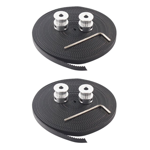 Hot 3D Printer Parts Accessory 4Pcs GT2 16Teeth 16 Teeth Timing Alumium Pulley Bore 5mm Width 6mm