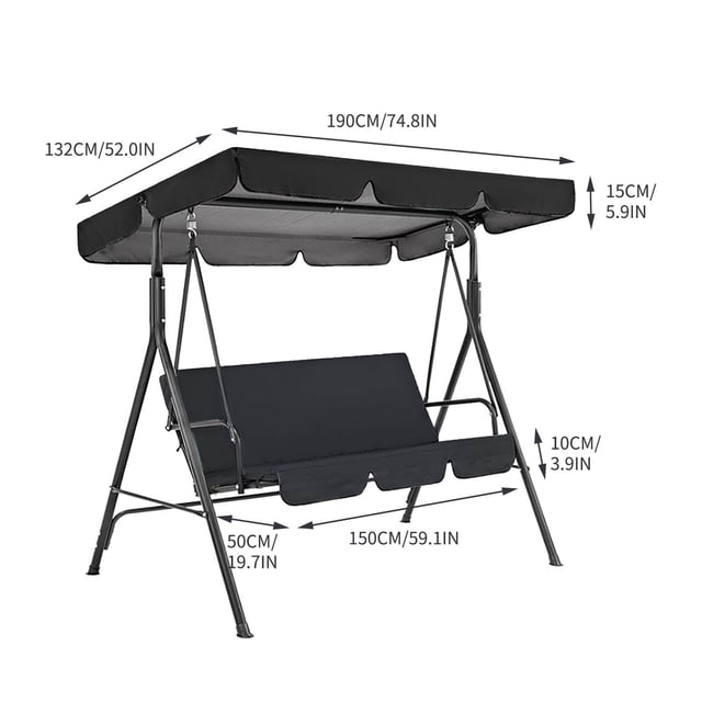 Birdeem Cover Canopy Cover and Garden Chair Outdoor Sunscreen