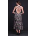 thumbnail image 2 of Bimba Robe de Plage Longue Dos Nu à Col Licou Imprimée Florale pour Femmes Rayondress-Xx-Grand, 2 of 6