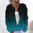 thumbnail image 1 of LOVZFMLL Cardigan pour Femmes Cardigan Décontracté Imprimé en Tricot pour Dames avec Veste Boutonnée et Haut, 1 of 5