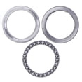 thumbnail image 2 of Bearing 3pcs Thrust Ball Bearing Carbon Steel Single Direction Ball Bearings for Jack Machine Tool Automobile, 2 of 7