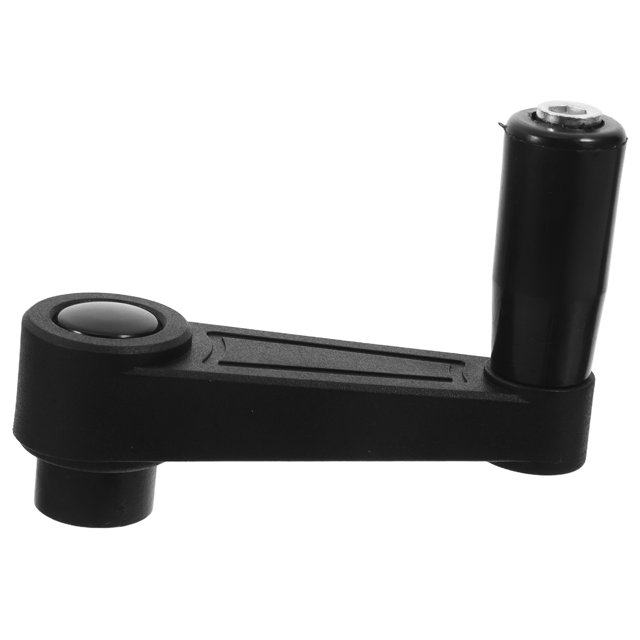 Raindrops Revolving Nylon Crank Handle with Round Installation Hole for Machine Tools and Industrial Equipment