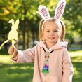 thumbnail image 2 of YoGold Easter Clothes Accessory Kit Easter Rabbit Bunny Tie Easter Pre-Tied Bow Tie Adjustable Felt Bowties Decorations E, 2 of 6