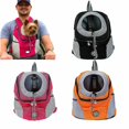 thumbnail image 3 of Travel Pet Dog Carrier Puppy Travel Mesh Backpack Front Portable Shoulder Bag, 3 of 4