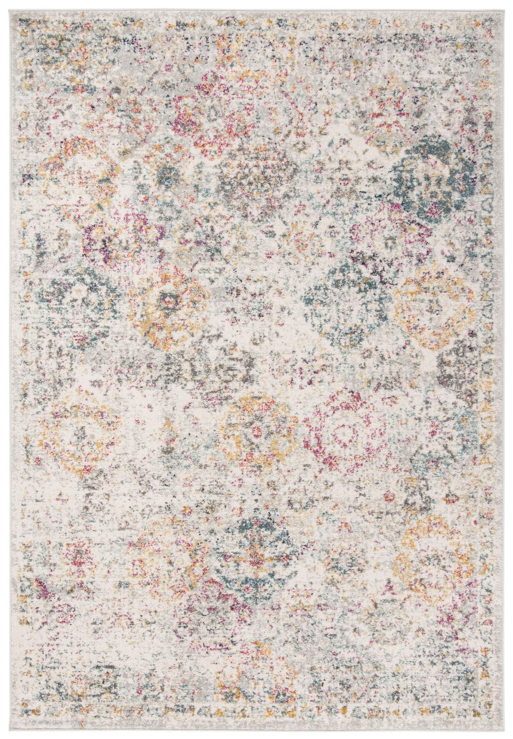 SAFAVIEH Madison Judith Geometric Floral Area Rug