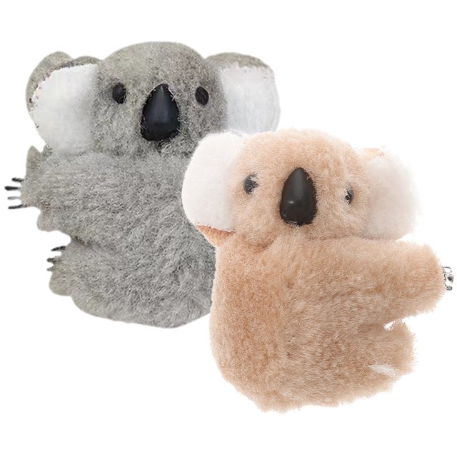 2 Pcs Pinces à Cheveux Koala Pinces à Cheveux pour Filles Petits Accessoires pour Cheveux Pinces à Cheveux en Peluche pour Femmes