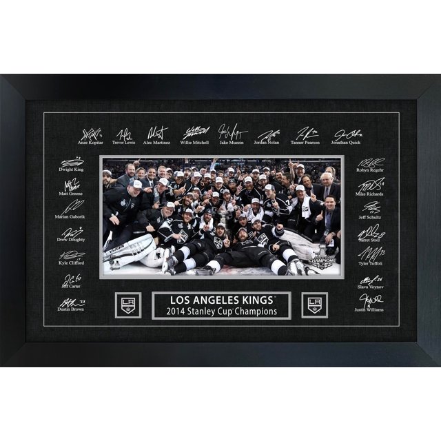 Los Angeles Kings 2014 Stanley Cup Replica Signature Frame