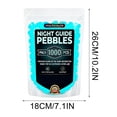 thumbnail image 4 of TTJ Outdoor Garden Decor 2026 Colorful -in-the-Dark Garden Stones Night Guide Luminous Pebbles In The Dark Stepping Rocks Outdoor Landscaping Decor Glowing Stones 1000pc, 4 of 9