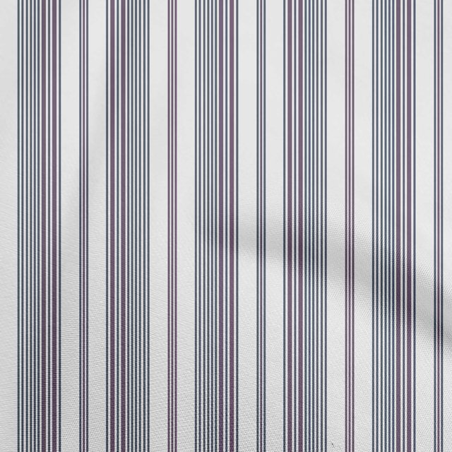 oneOone Cotton Cambric Dusty Blue Fabric Stripes Sewing Craft Projects Fabric Prints By Yard 42 Inch Wide-1Q