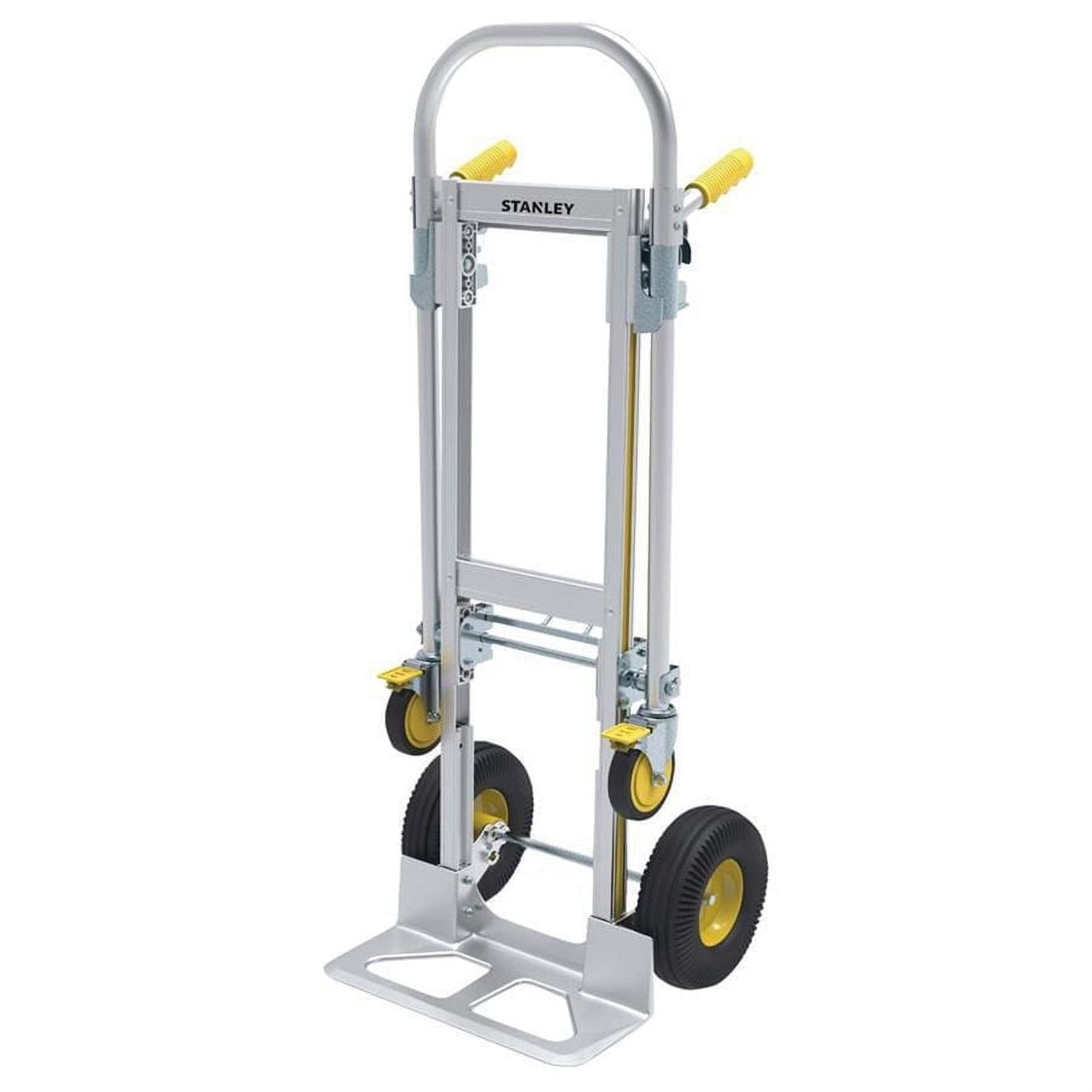 Diable et chariot combiné en aluminium qualité industrielle STANLEY MT515