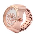 thumbnail image 1 of Simple Quartz Ring Watch, Ring Watch, Alloy For Most Women Beautiful Girls Gold,Rose Gold, 1 of 8