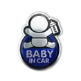 thumbnail image 1 of Baby in Car Sticker Baby on Board Car Aluminum Sticker for Octavia Fabia A, 1 of 5