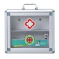 thumbnail image 4 of First Aluminum Alloy First Aid Kit Wall Mounted Medicine Box Portable First Aid Case, 4 of 5