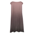 thumbnail image 5 of FhsagQ Robes Filles Été Sans Manches Robe Ligne Extensible Confort Col Rond Décontractée avec Imprimé Dégradé pour Tout-Petits Enfants Plage Extérieur Filles Printemps le 7 Juillet Robes Taille 7/8 Brun 9-10 Ans, 5 of 5