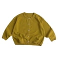 thumbnail image 1 of Kids Cardigan, Soft Knit Sweater Jacket for Boys and Girls, Lightweight Warm Long Sleeve Open Front Coat for Fall Winter Spring, 1 of 3