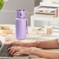 thumbnail image 3 of Tea Water Separation Insulation Cup with 316 Stainless Steel Construction, Large Capacity for Herbal Tea, Keeps Temperature Constant, Portable Design for Office and Outdoors, 3 of 6