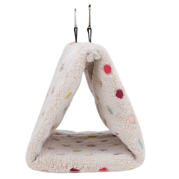Hamac pour Hamster en Peluche avec Crochet, Hamac pour Hamster, Perroquets Myna pour Petits Animaux Planeur à Sucre m