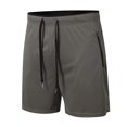 thumbnail image 4 of Men's Running Shorts with Zipper Pockets Gym Athletic Workout 5" Shorts for Men, 4 of 5