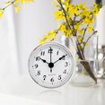thumbnail image 4 of 2.8 inch/70 mm Miniature Clock Up Movement, Front Round Arabic Numeral Clock Fit 61mm/2.40inch Diameter Hole Trim06, 4 of 8