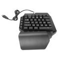 thumbnail image 2 of Clavier à une Main, Moitié Clavier Plug And Play Design Ergonomique pour les Jeux, 2 of 8