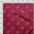 thumbnail image 2 of oneOone Viscose Jersey Fabric Floral & Block Decor Fabric Printed BTY 60 Inch Wide, 2 of 4