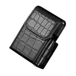 5 cigarette case TFS Multi-use Gold The Frankie Shop Cigarette pouch that fits regular and 100s size cigarette boxes with snap closure LSLJS Cigarettes Case, Hold 5
